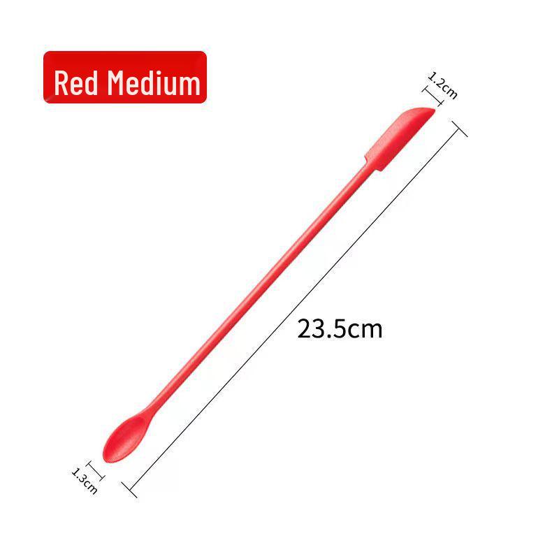 Набор из 3 силиконовых двухсторонних мини-лопаток: Косметические инструменты для копания и лопатка для соуса