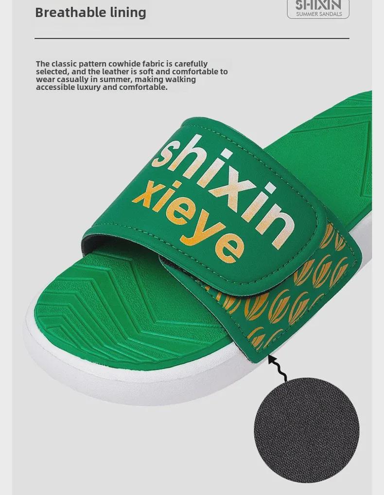 Мужские высококачественные, нескользящие, легкие пляжные сандалии с толстой подошвой - износостойкие для лета