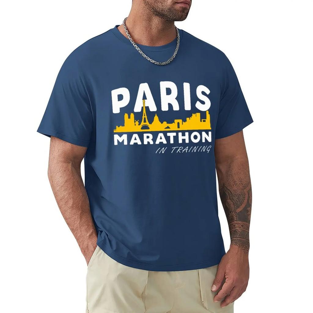 Футболка Marathon In Training - Running Gym Run France City Gift Top