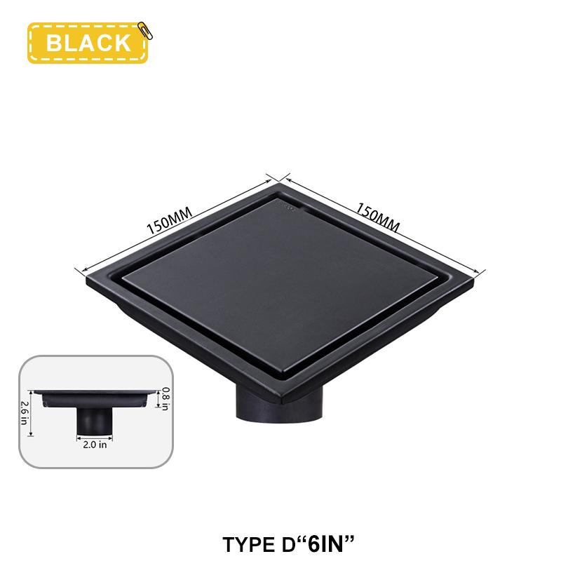 Квадратный невидимый слив из нержавеющей стали для пола, дезодорирующий фильтр для мусора, слив для душа, слив для пола, фильтр для воды, аксессуары для ванной комнаты