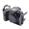 Protective Case Cage for 5D Mark II III Action Camera, Metal Frame Case Cover 1/4 Screw Hole Mount Frame