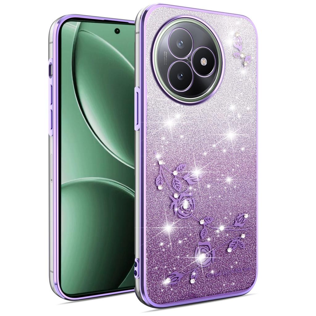 For Xiaomi Redmi K80 Ultra 5G Case Flower TPU Flexible Gradient Phone Cover