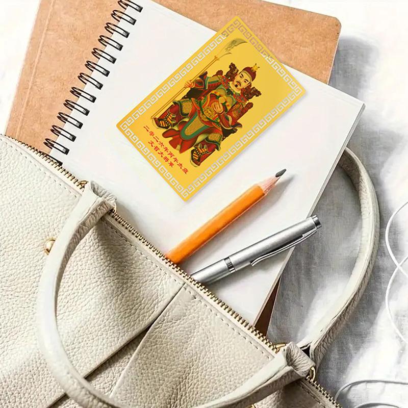 Амулет Тай Суй 2026 год, Карта года Лошади, Фэн-шуй, Молитва Тайсуй, Золотая карта, Привлечение богатства, Здоровье, Удача, Портативный защитный подарок