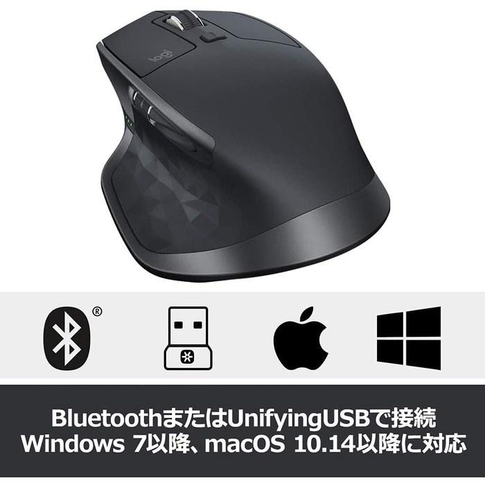 Беспроводная мышь Logitech MX Master 2S MX2100CR Графитовый