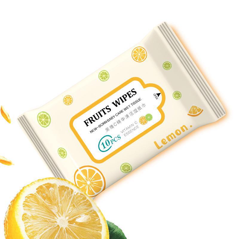 Упаковка из 10 влажных салфеток для младенцев — нетканые, маленькие, идеально подходят для ухода за матерями и детьми