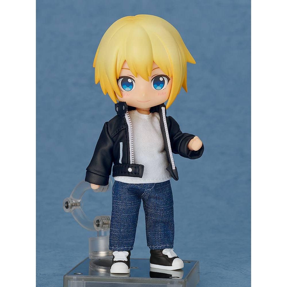 Набор одежды для кук Nendoroid  Кожаная куртка  Черный