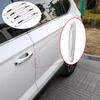 gbmkt6 4-Piece Car Crash Bar Bumper Protect Stickers: Skoda-Tailored Anti-Collision Strips for Rapid, Fabia, Octavia A5/A7, Kamiq
