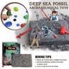 Gemstone Excavation Kit Mining Toy, Educational Digging Toy Science Kit With Excavation Tools For Boys And Girls