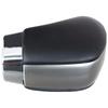 Suzuki Grand Vitara II 05-15 Gear Shift Knob BLACK LEATHER + SILVER 5 SPEED