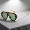 Stylish Oversized Sunglasses Unisex Retro Street Style Shades Outdoor Travel UV Protection Eyewear UV400 Classic Driving Glasses
