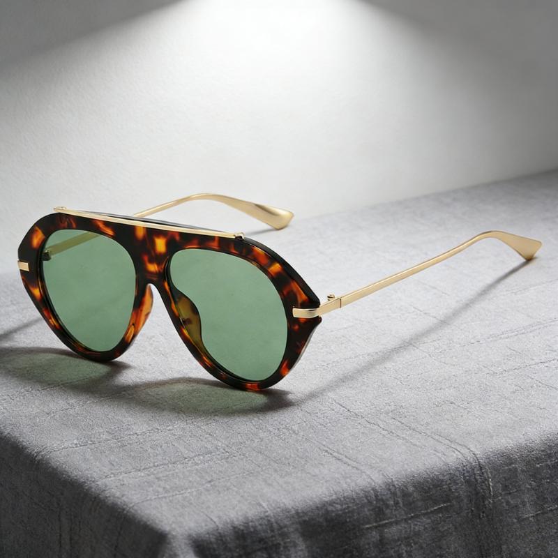 Stylish Oversized Sunglasses Unisex Retro Street Style Shades Outdoor Travel UV Protection Eyewear UV400 Classic Driving Glasses