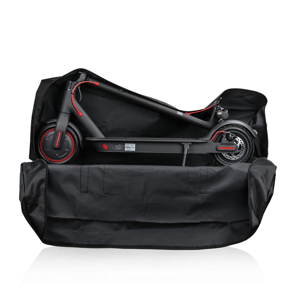 Rhinowalk Electric Kick Scooter Bag, Bike Bag, Scooter Carry Bag, Waterproof and Portable, Foldable, Lightweight, Black, E-Scooter Transport Bag