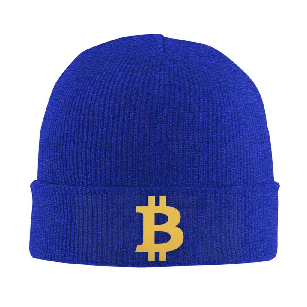 Шапки с принтом Bitcoin для водителей грузовиков, унисекс, эластичная вязаная шапка, зимние теплые шапки-бини, головные повязки, дорожная кепка, шапки-бини