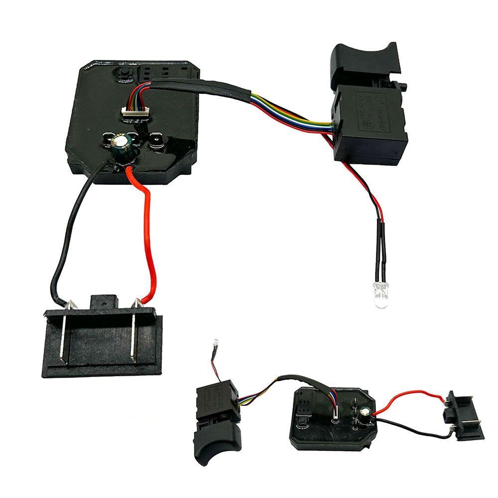 8-проводной переключатель скорости 18-21 В, комплект переключателей для гайковерта, прочная плата контроллера для электрогайковерта, электроинструмент