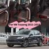 Автомобильные коврики Нескользящая искусственная кожа Для VW Touareg 2011-2018 Автомобильные ковры Ножные коврики Аксессуары для интерьера автомобиля