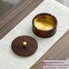 Магнитная пепельница из грецкого ореха