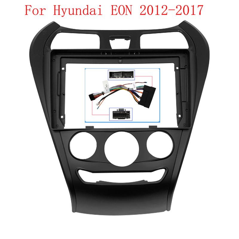 Панель-адаптер для установки Android-магнитолы 9 дюймов на Hyundai EON 2012-2017