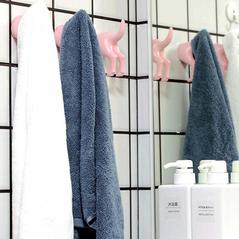Собачий хвост, креативное полотенце, туалет, ключ, стойка для хранения одежды, держатель для ключей, вешалка, настенная