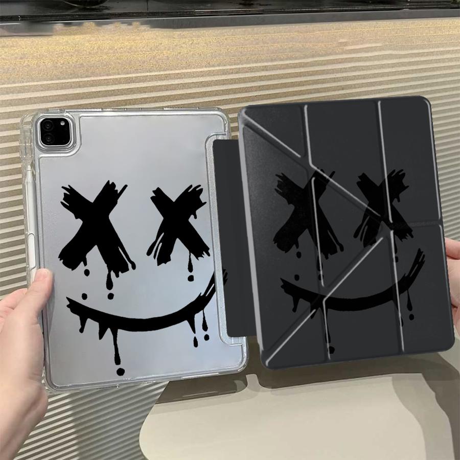 Крутой и стильный чехол-планшет для лица для iPad Pro 2025 Air 4 5 M3 M2 1 2 M4 11 дюймов Mini 6 7 Pro 11-го 10-го 9-го 8-го 7-го 12,9 дюйма