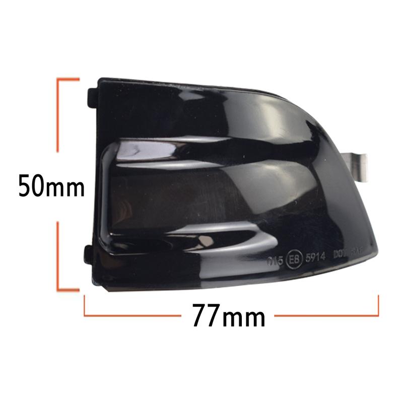 2pcs LED Dynamic Turn Signal Blinker Flowing Water Blinker Flashing Light For Ford Focus 2 MK2 2004-2008 C-MAX