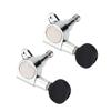 2R 2L Closed Aluminum Alloy Machine Heads String Tuning Key Pegs Tuners for Ukulele