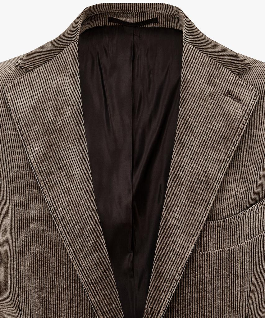 Man On The Boon [Drago] Notched Lapel Corduroy Single Jacket_Brown 4714351012