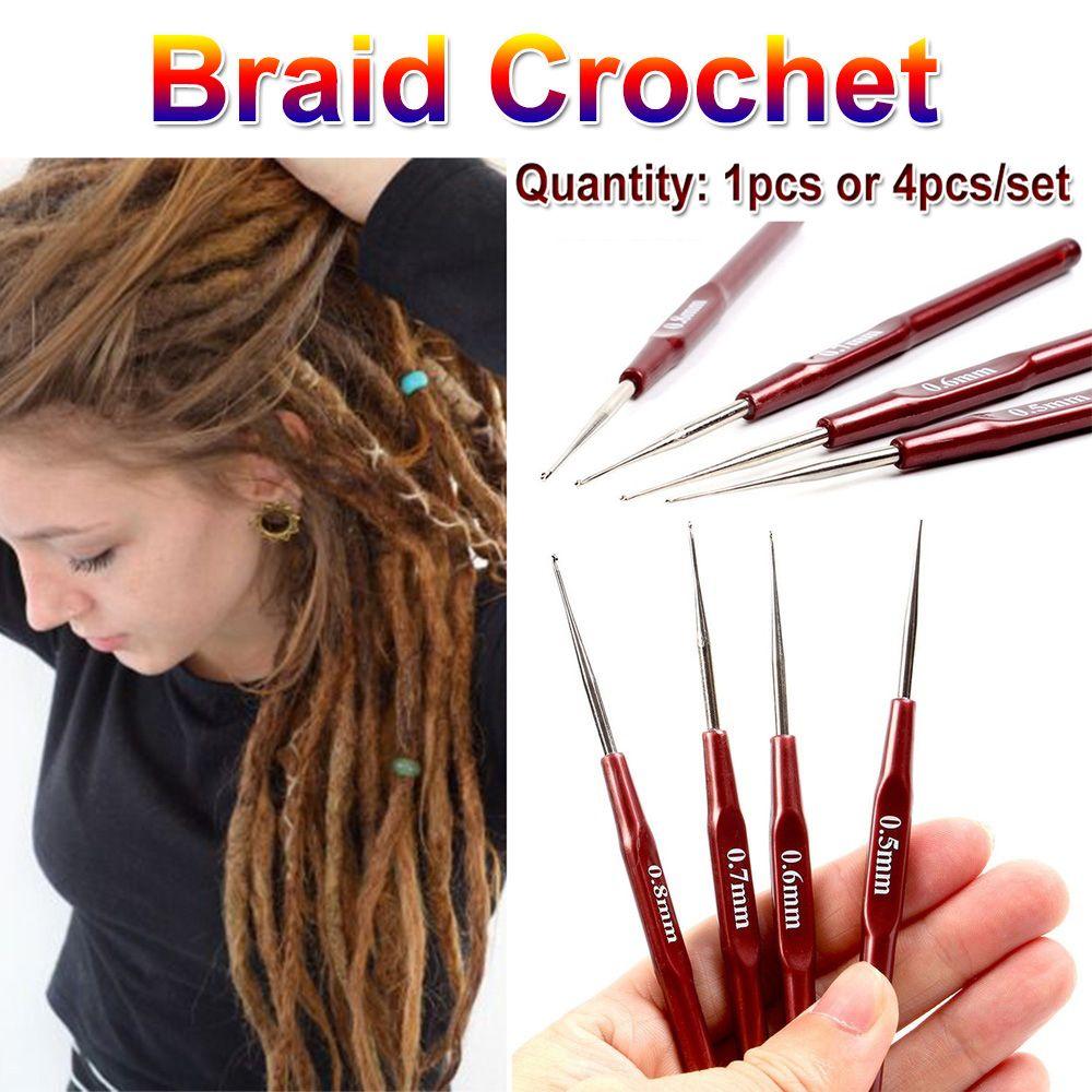 Tools Braiding Hair Micro Hook Dreadlock Crochet Needle Knitting Hooks Braiders Braid Maintenance