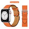 Кожаный ремешок для Apple Watch band 44мм 40мм 42мм Браслет Single tour correa iWatch series 8 SE 7 6 5 4 Ultra 49мм 45мм 41мм