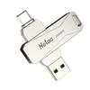 Netac USB-флеш-накопитель GW610 64 ГБ USB 3.0 и Type-C