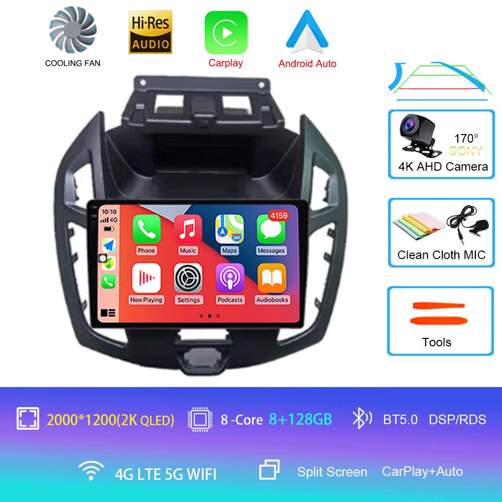 Для FORD TRANSIT Connect 2014-2019 Автомобильная стереосистема 9 дюймов Радио Android 14 Аудио CarPlay WITSON Multimídia Automotivo GPS WIFI BT DSP