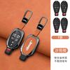 New Zinc Alloy Leather Car Remote Key Case Cover For Jeep Chrysler Grand Cherokee Dodge Durango Magnum Ram Styling Accessories AKY1