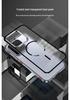 Aluminum Alloy Snap-Button Phone Case with Magnetic Back for iQOO 15 Ultra - Ideal for Cross-Border Use
