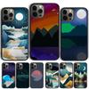 Чехол Star Lake Mountain Coque для iPhone 17 Air 15 16 14 13 12 Pro Max 11 Pro Max Plus Чехол для телефона