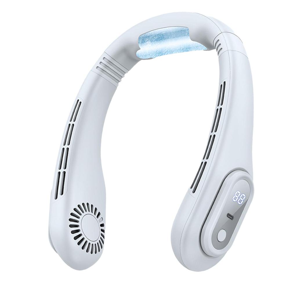 Hangings Leafless Quiet портативный персональный вентилятор вентилятор охлаждения шеи вентилятор воздушного охлаждения для походов домашнего офиса в помещении на открытом воздухе кемпинга