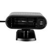Car 12V Portable Electric Window Heater Heating Dryer   Fan Defroster Demister (Red)