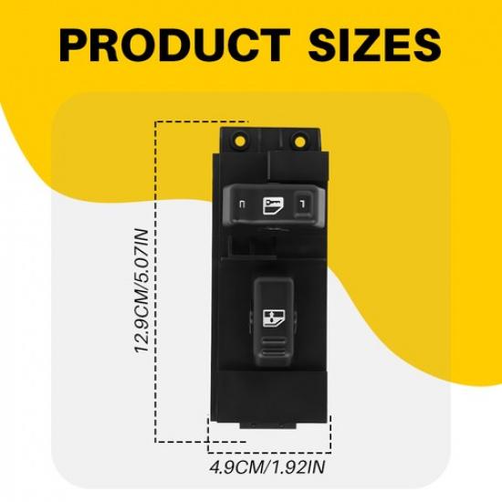 For 2000-2002 Tahoe Chevy GMC Yukon Front Right side Window Door Lock Switch