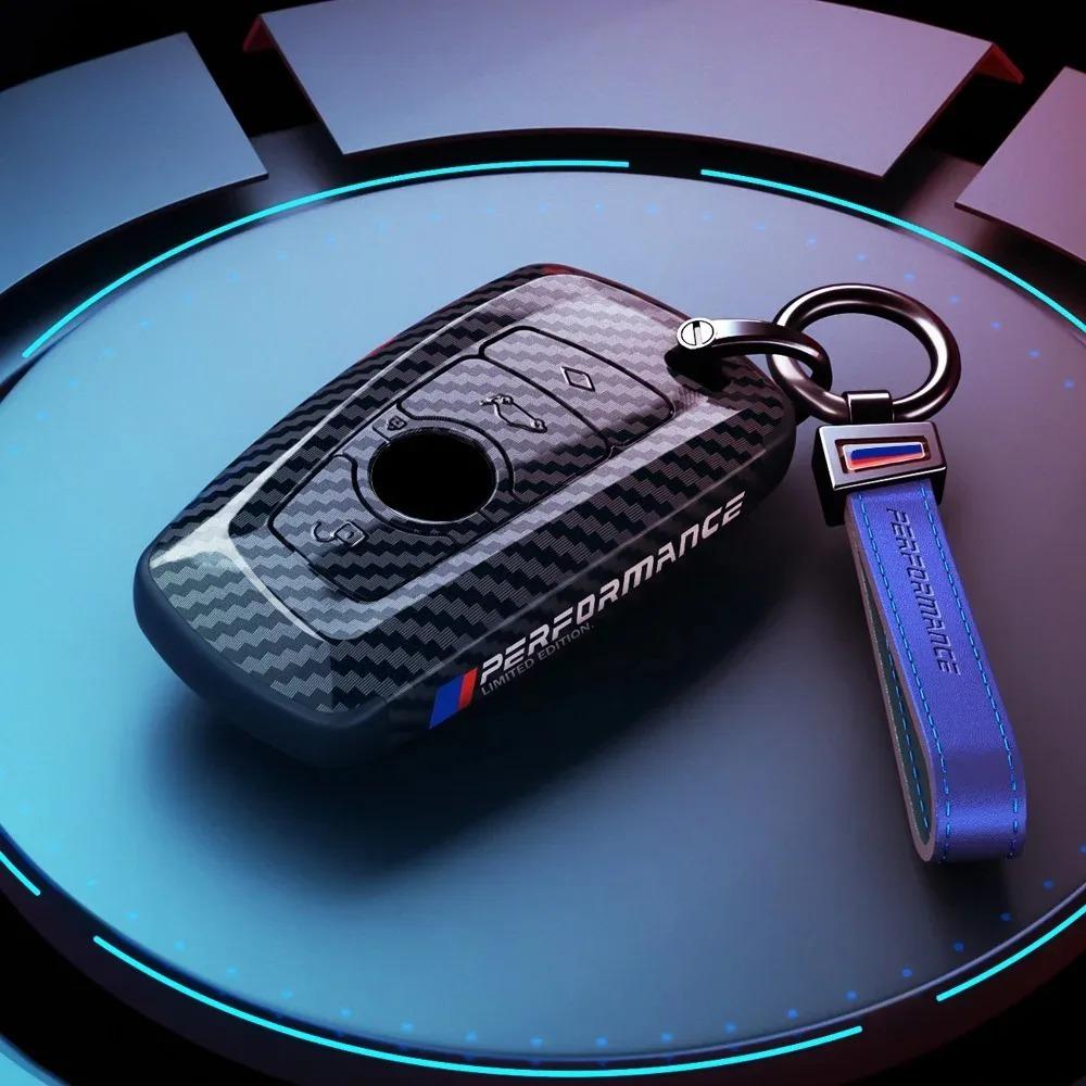 ABS Carbon Fiber Car Key Cover Case for Bmw F20 F30 F31 F34 F10 F11 F25 I3 M3 M4 F15 F16 3 5 Series GT Car-Styling Accessories