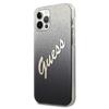 Guess Guhcp12Lpcuglsbk Iphone 12 Pro Max6,7 Czarny/Black Hardcase Brokatowy Gradient Skrypt