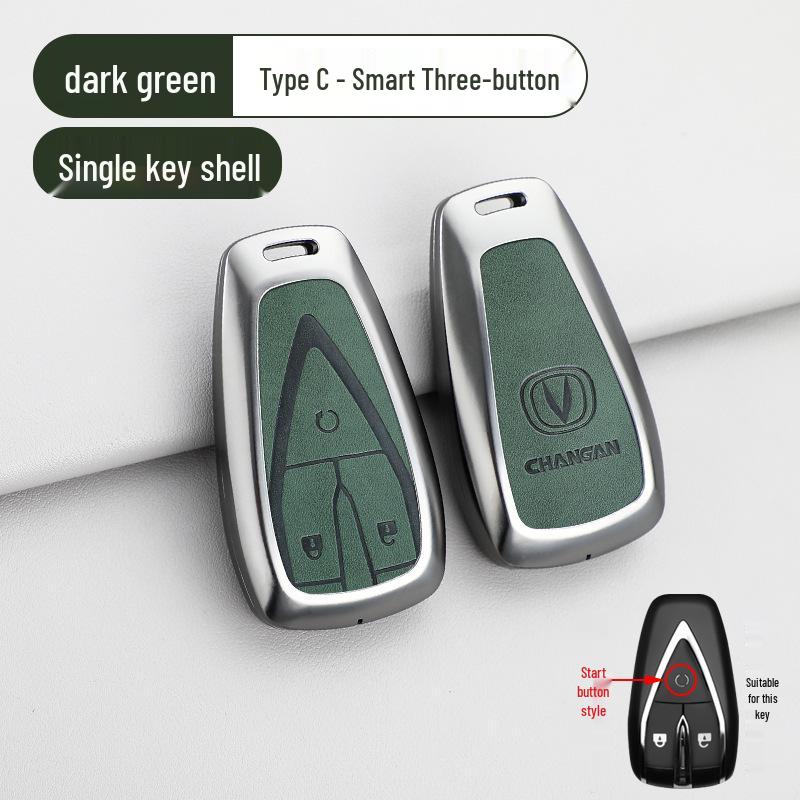 Changan Nuomi Corn Key Case: Lumin Square Candy Car Key Shell for Men & Women