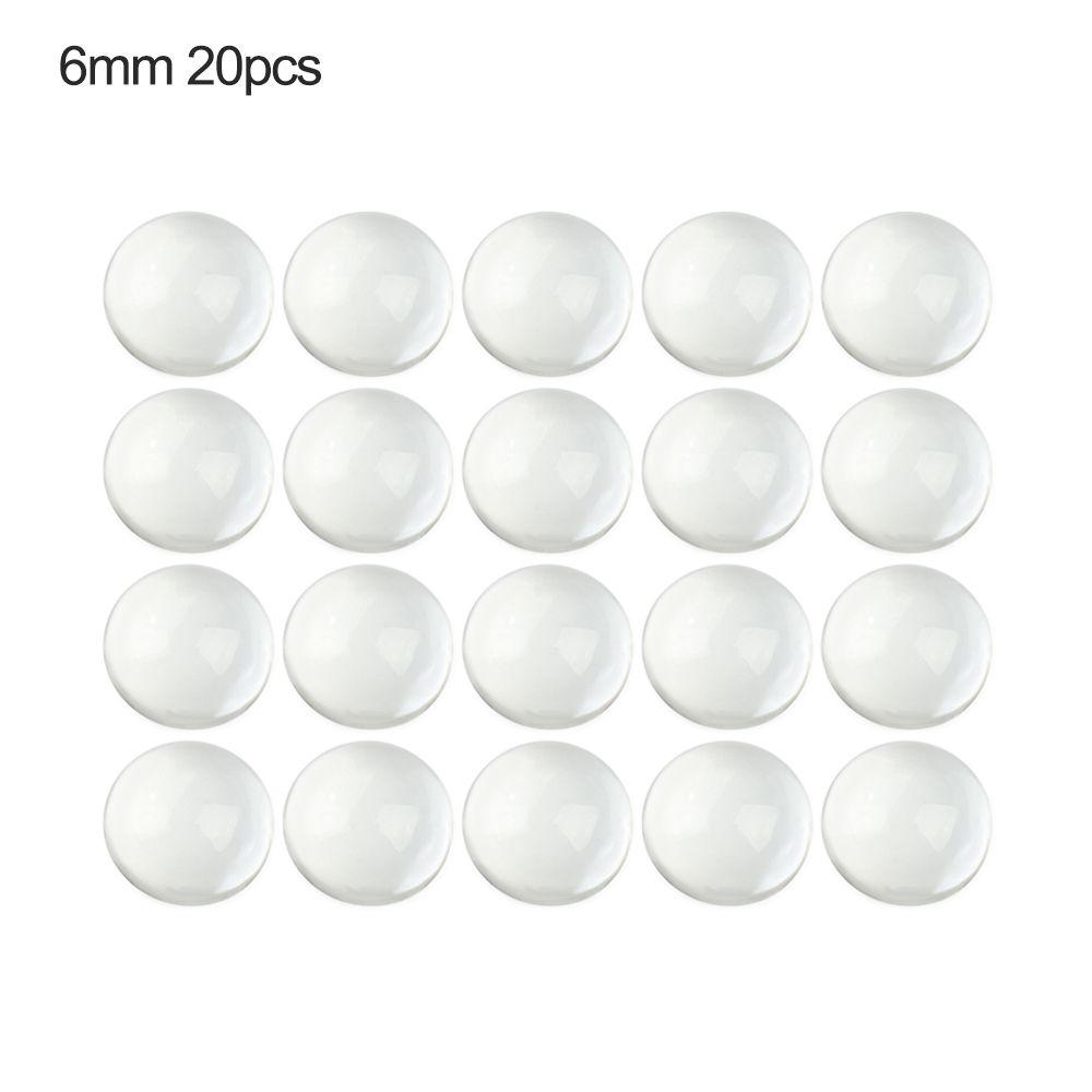 20 шт. 8 размеров Аксессуары 6~20 мм Кукольные глазные яблоки Хрустальные кукольные глаза Кукольные стеклянные глаза Патч Зрачки Глаза