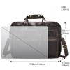 Men's Briefcase Genuine Leather Retro Business Bag Top-tier Cowhide Laptop Bag