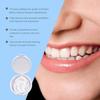 Взрослый регулируемый набор зубных протезов, зубы, накладные зубы, портативные брекеты, украшение для заполнения промежутков, улучшение эстетики улыбки, виниры, инструмент для красоты