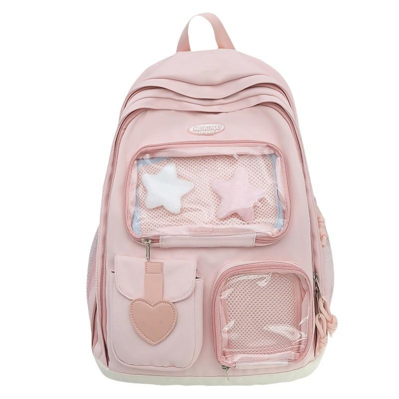 Детские школьные ранцы  Для девочек  Для учеников начальной школы  Для учеников средней школы  Рюкзаки из двух частей большой вместимости