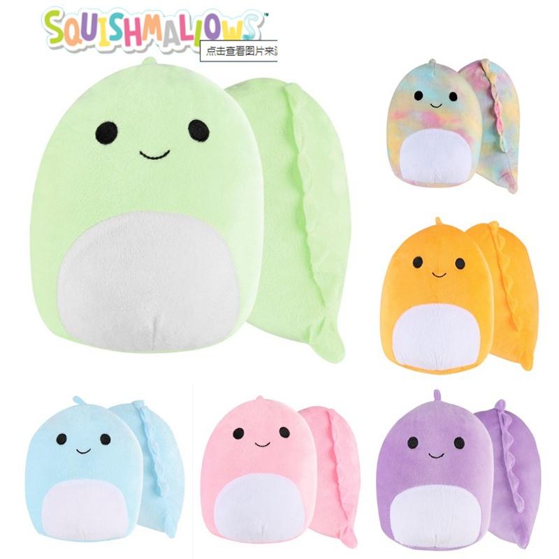 Плюшевая игрушка Squishmallow Динозавр Мягкая набивная кукла Животное Детский рождественский подарок на день рождения Собери их всех!