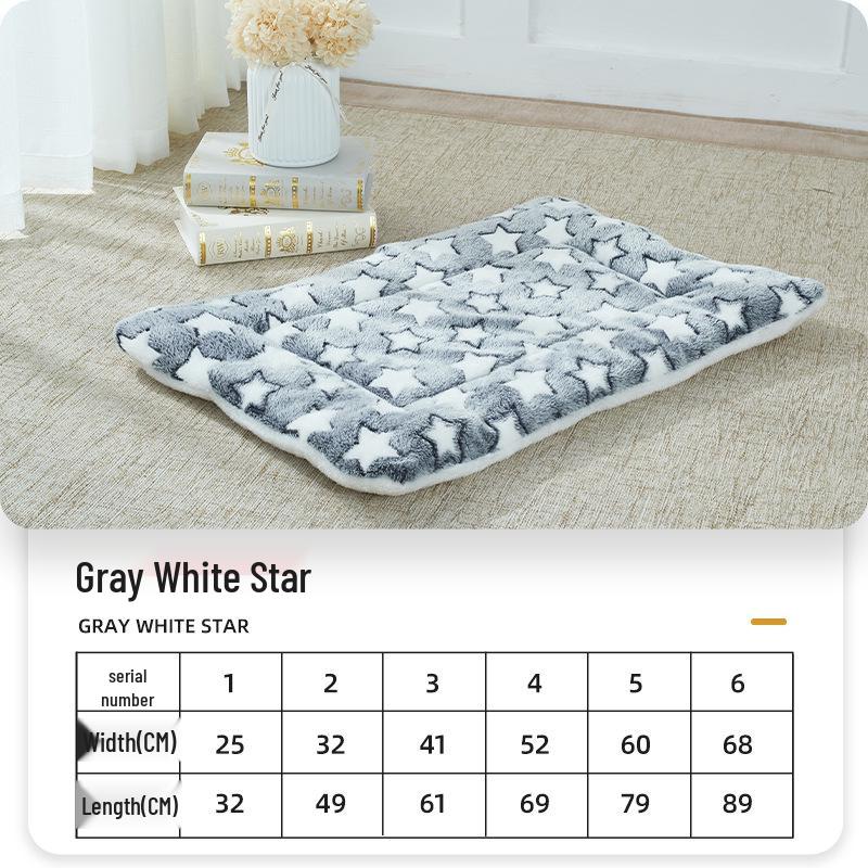 Уютное одеяло для питомца: Теплый, утолщенный спальный коврик для собак и кошек - Идеально подходит для осени и зимы