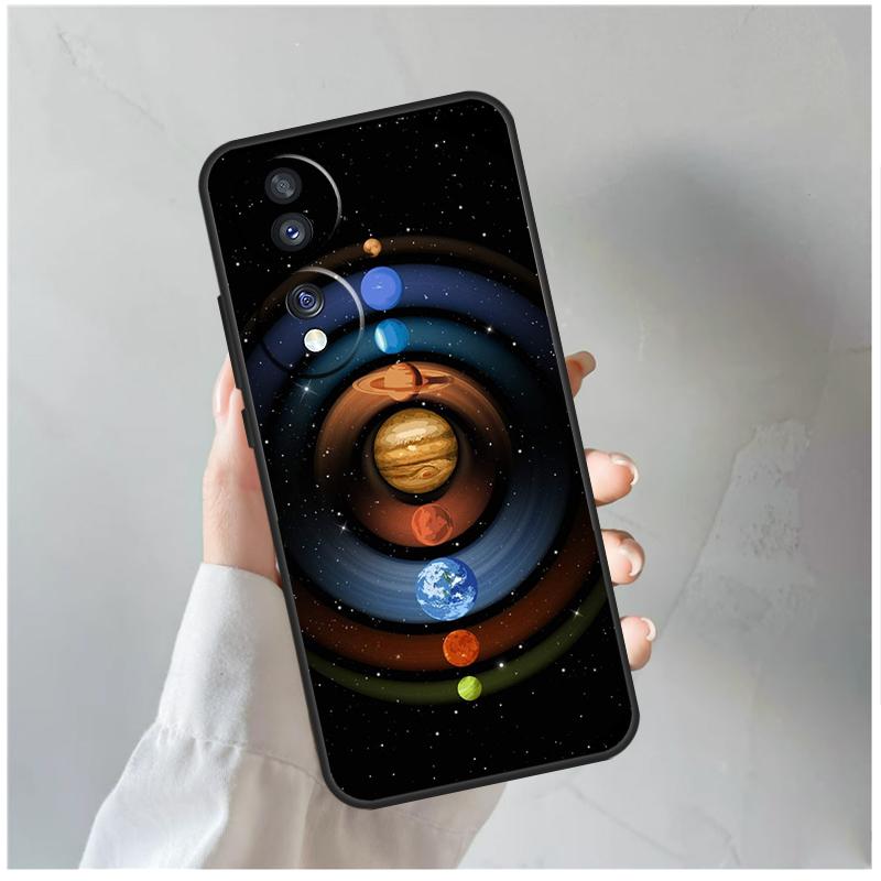 Космос Солнечная Система Планеты Вселенная Чехол Для Honor Magic 6 Lite 5 Pro 50 70 90 Honor X8a X8b X6 X7 X8 X9 X6a X7a X9a X9b Чехол
