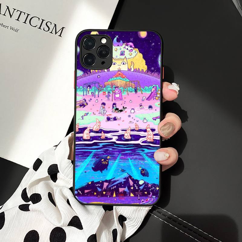 Чехол Omori Game Phone для iPhone 11 12 13 mini pro XS MAX 8 7 6 6S Plus X 5S SE 2020 XR