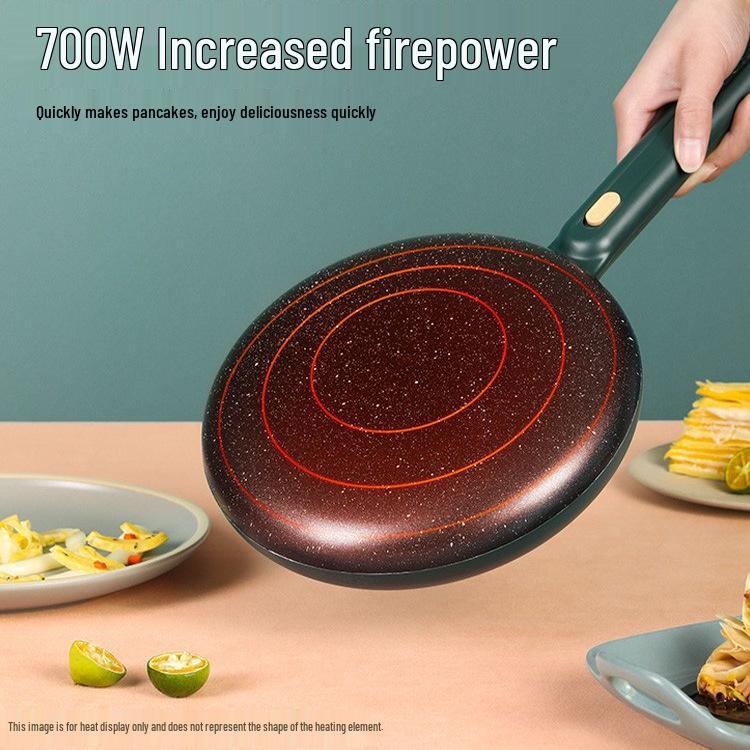Compact Electric Crepe & Spring Roll Maker Pancake Griddle Machine