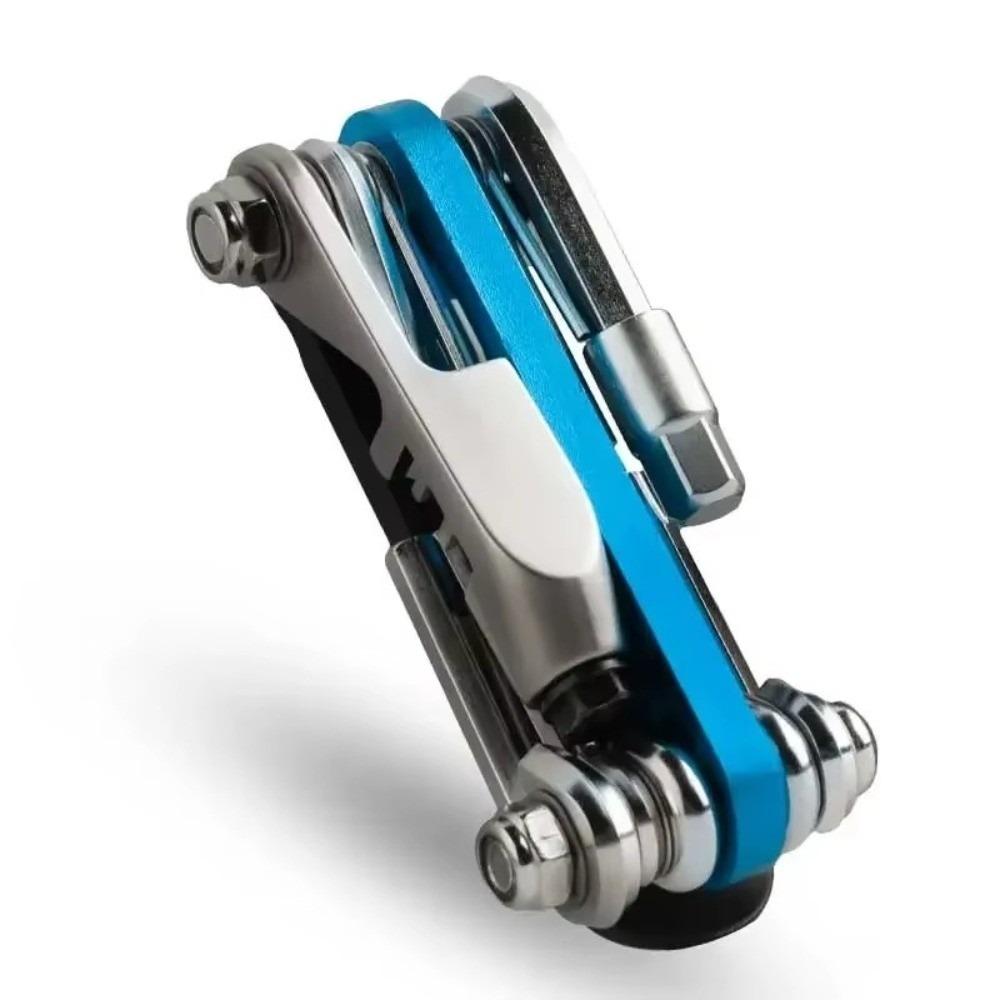 Набор инструментов для ремонта велосипеда 14 в 1, съемник цепи, набор инструментов для обслуживания из легированной стали, рожковый ключ, крестовая отвертка