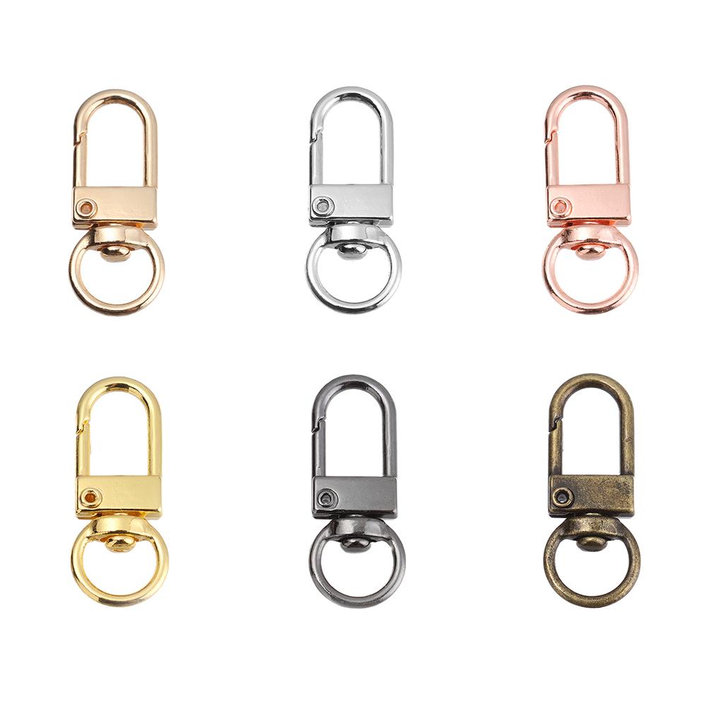 Изготовление деталей сумки Аксессуары Разъемное кольцо Воротник Карабин Кнопки Застежка-лобстер Сумки Ремень Пряжки Крючок